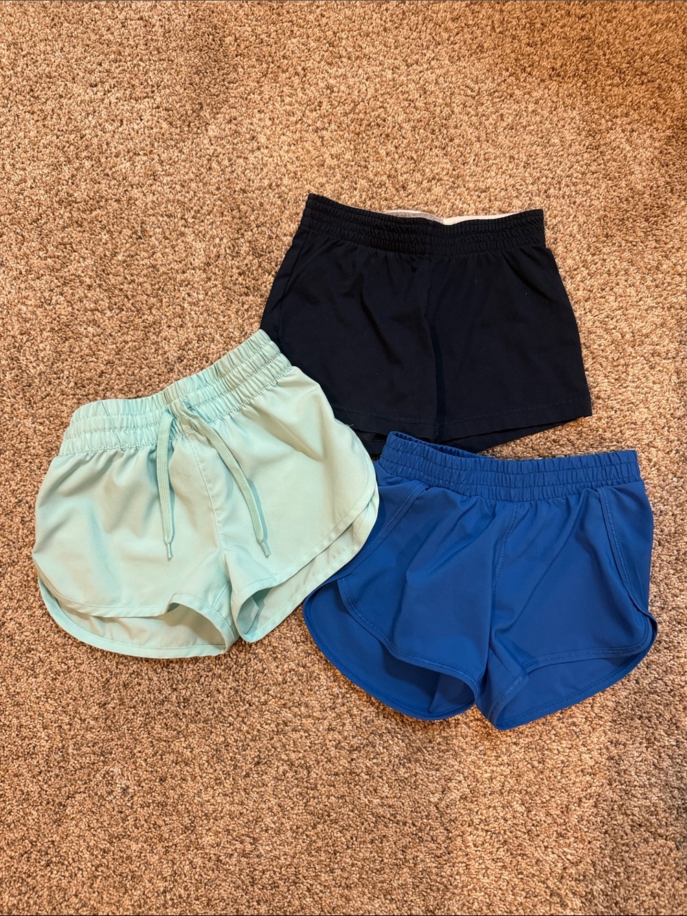 Little Girls Athletic Shorts